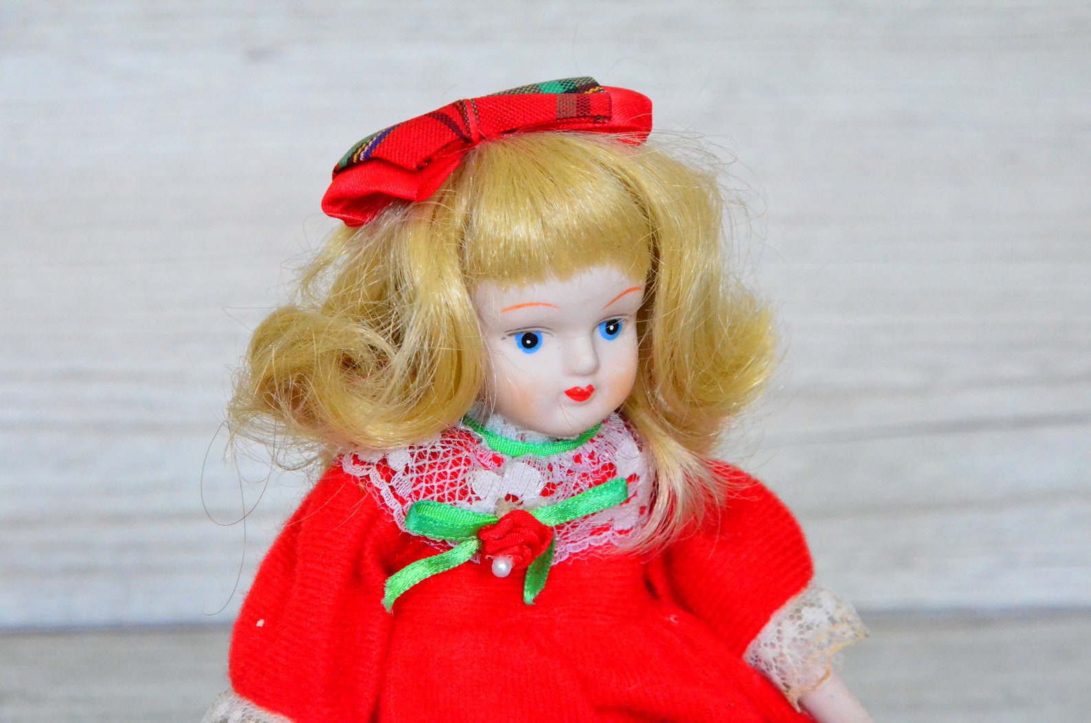 Vintage Collectible Doll sweet ceramic doll porcelain doll Etsy