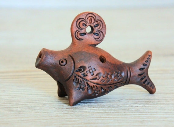 Ocarina Uccello Ad Acqua - Strumento Musicale Divertente Con Suoni Unici - Foto 6