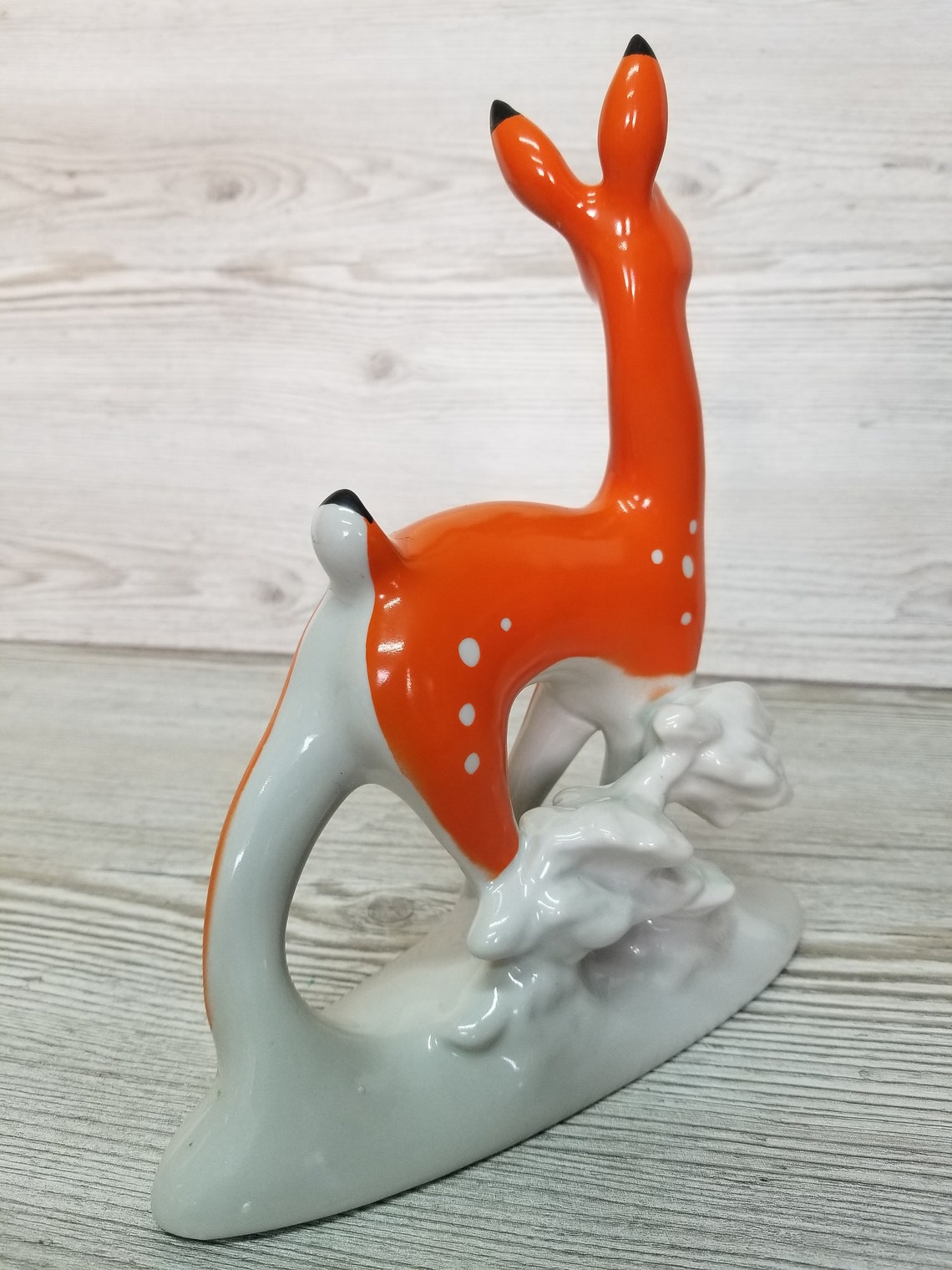 Deer porcelain figurine antique figurine porcelain Germany Etsy