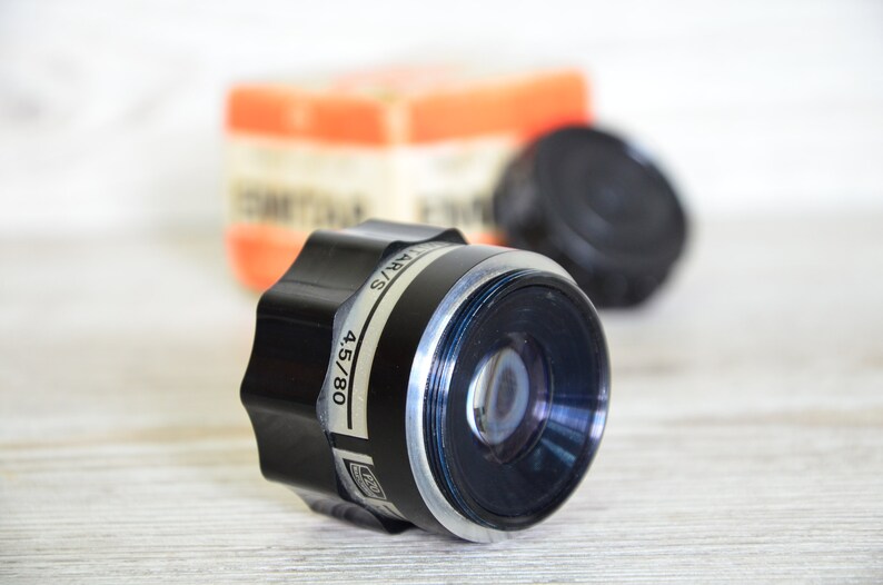 Lens Emitar / S 4580 Polish Optics Camera Lens Enlarger Etsy