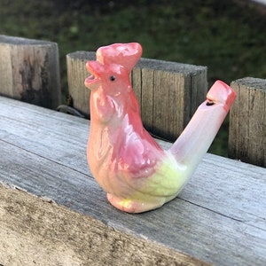 bird whistle, water whistle, ceramic whistle, folk bird, twitter bird, Porcelain bird