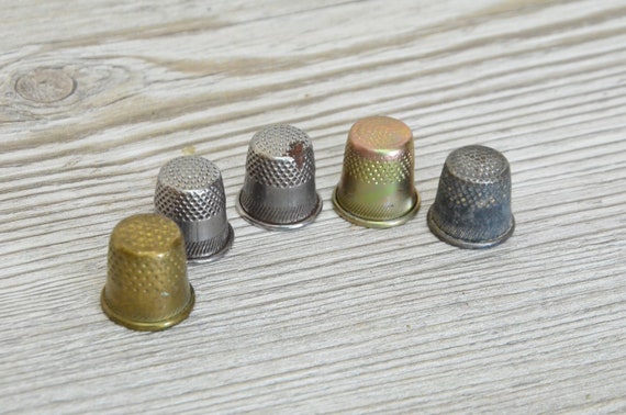 sewing accessories,metal thimbles Retro thimbles of the USSR