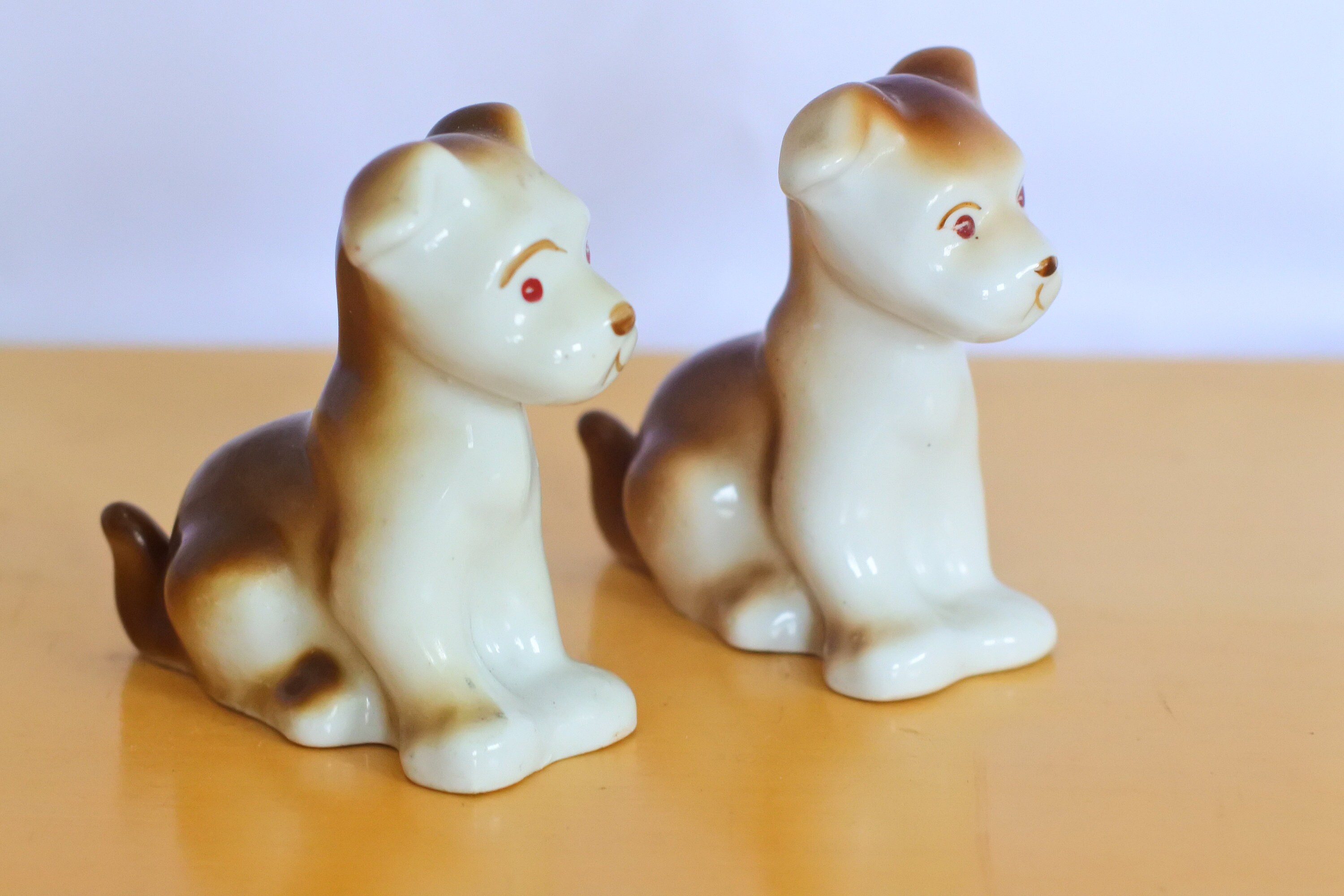 Antique Porcelain Figurine dog Porcelain Figurine Etsy UK