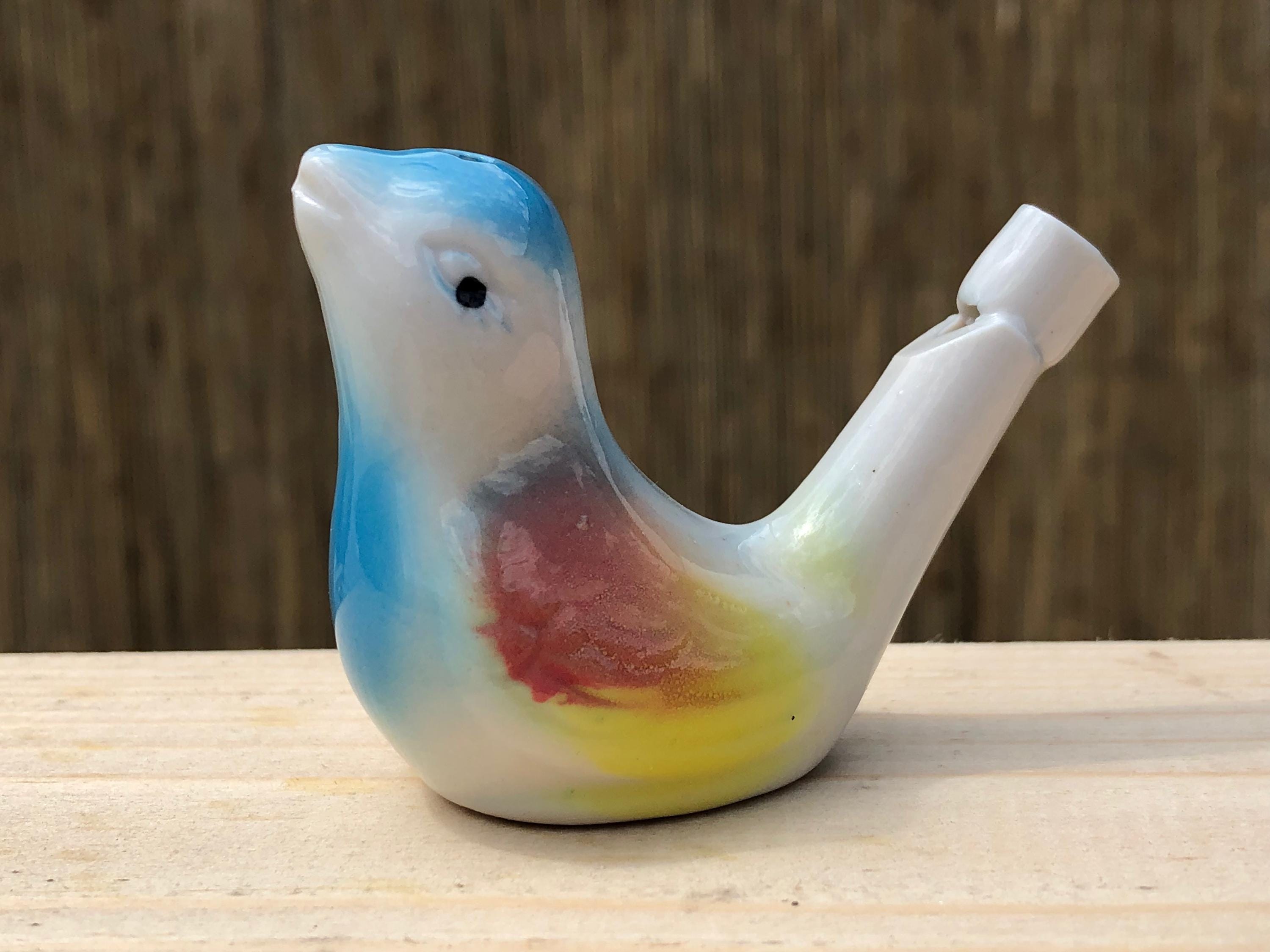 鳥笛、水笛、陶器笛、民芸鳥、さえずる鳥、磁器の鳥 - Etsy 日本