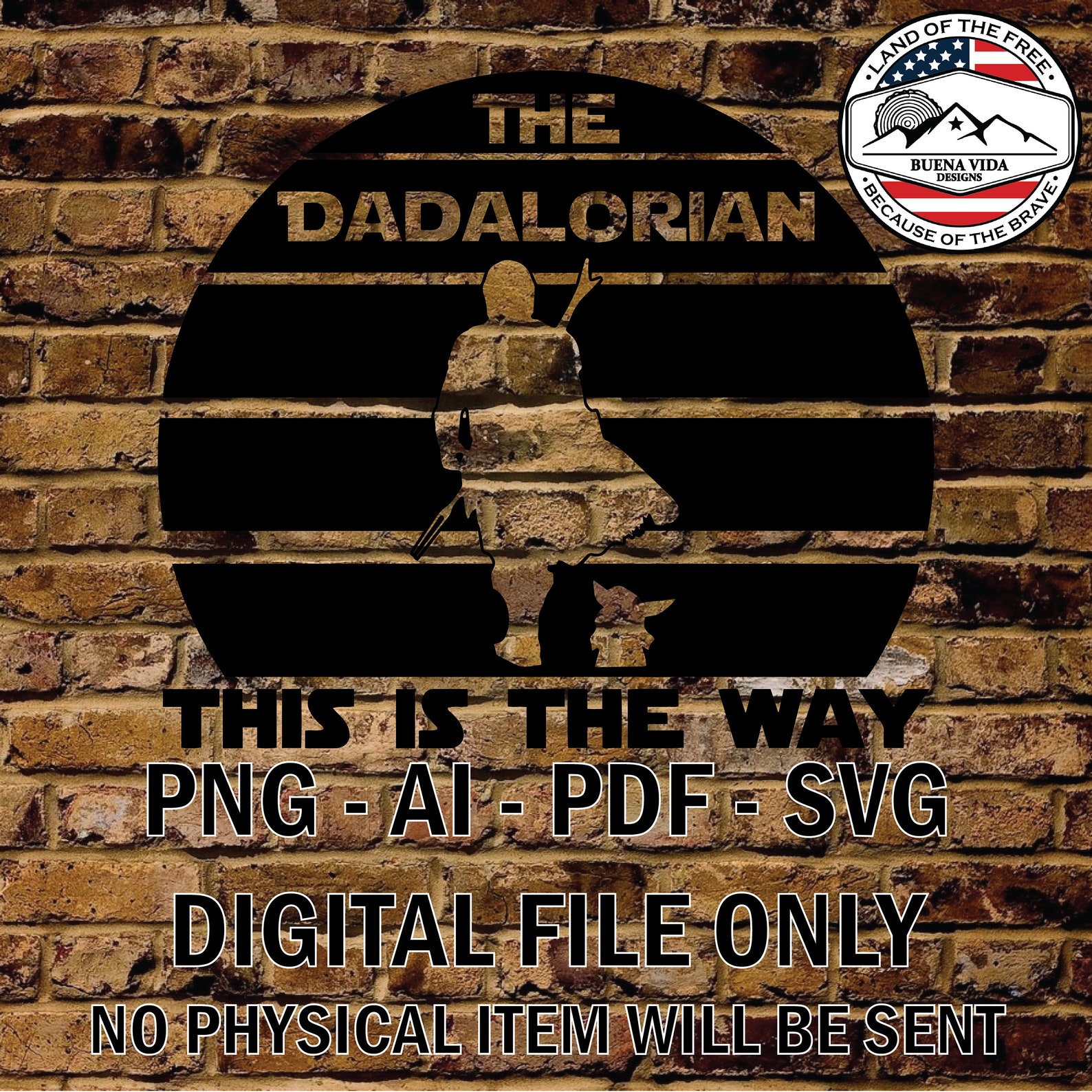 etsy dadalorian