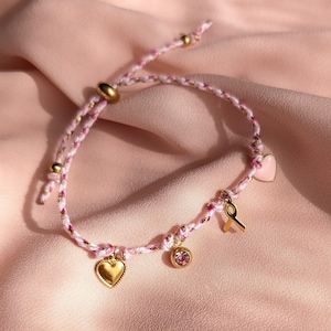 GRIGRI Pink October Bracelet // One bracelet purchased = One donation for the fight against breast cancer