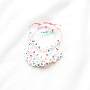 Pulsera de seguridad SOS para niños // Cordón ajustable con número de teléfono de emergencia para personalizar