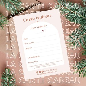 Gift card - Amount of your choice // Give without making a mistake image 2