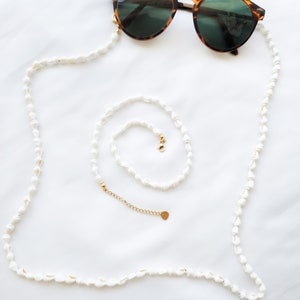 Collier ras de cou SHELL // Choker en coquillages naturels blancs image 7