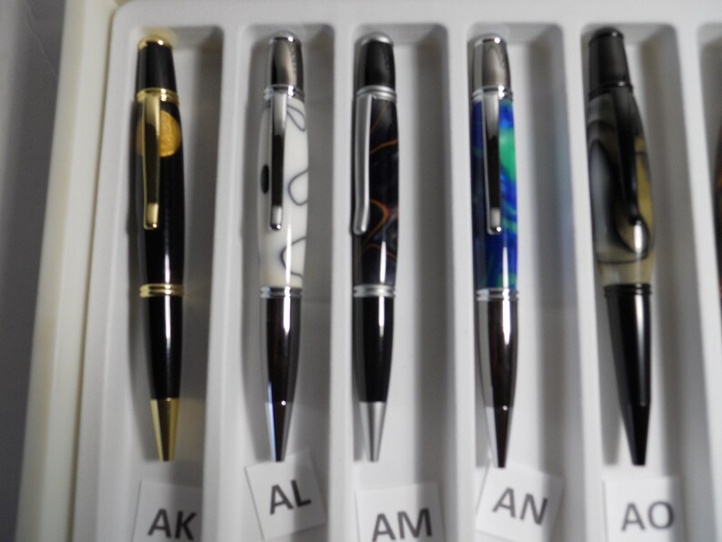 Free Shipping.Free Gift Box and Bag Acrylic Pens Wood Pens Hand Made Pens