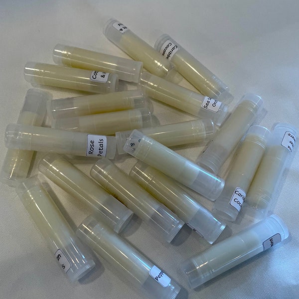 Body Balm Stick Sample Size ~ Shea Butter, Coconut Oil, Jojoba Oil, Sweet Almond Oil, Beeswax, Vitamin E, and Essential and/or Fragrance Oil