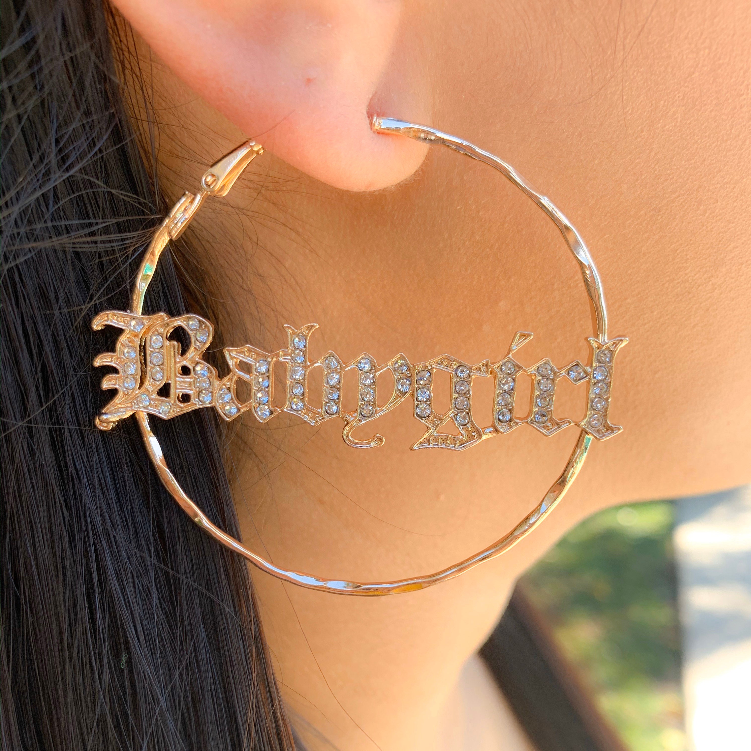 Chola Hoop Earrings Etsy