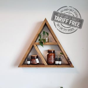Rustic Triangle Shelf