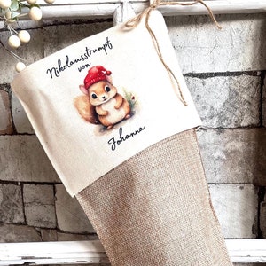 Personalized Santa Stocking | Santa Socks | Santa Boots