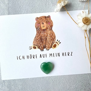 Positive Affirmationskarten, Karte Einschulung, Kindergartenstart, Schulstart Mutmachkarte, Chamäleon Bär Zuckertüte Einschulung Mutstein
