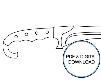 Greek Kopis (Foam Pattern)