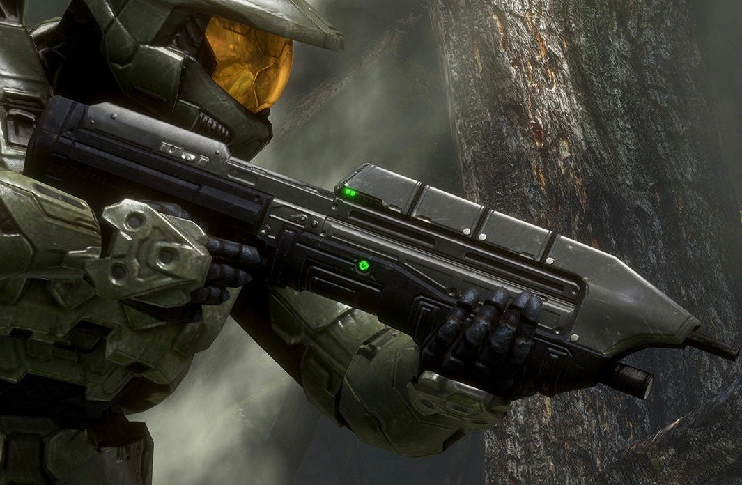 Halo Assault Rifle (foam Template) - Etsy