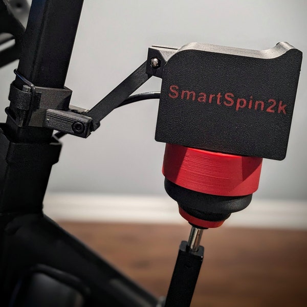 SmartSpin2k V3 Founders Edition (RED PRINT) - Transform your Spin Bike into a Smart Trainer for Peloton, Schwinn IC4/800IC & more!