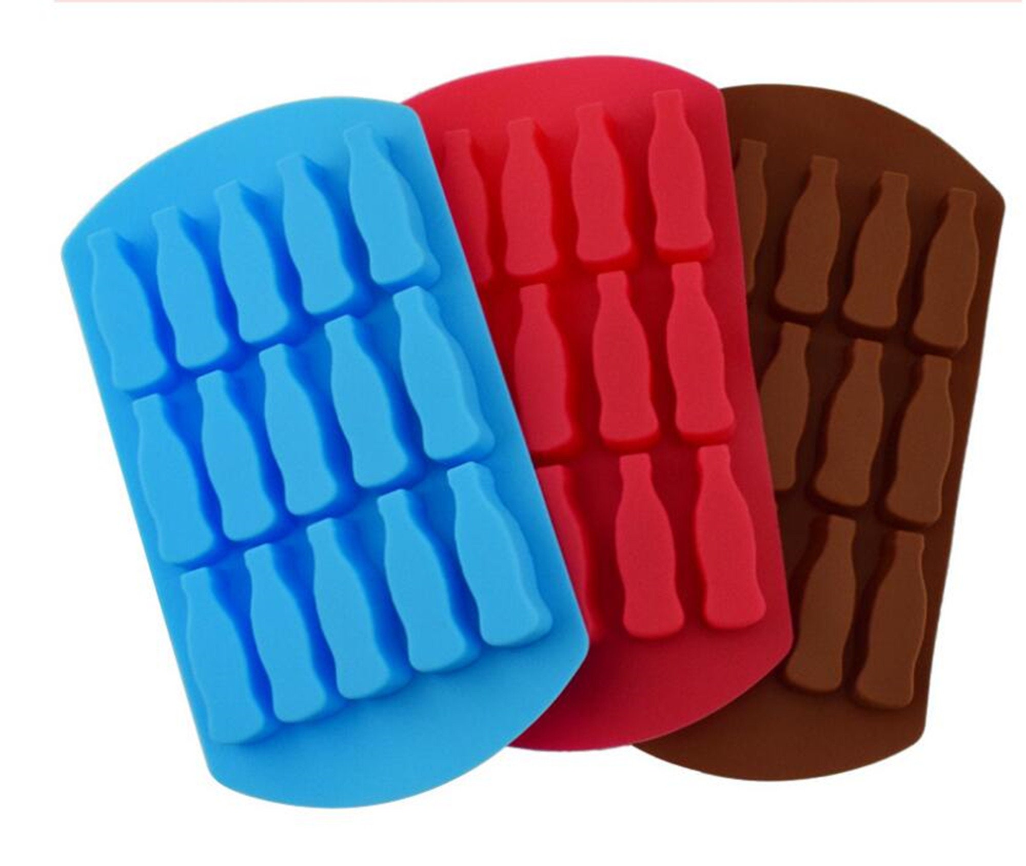 12Cavity Cola Bottle Chocolate Mold Cake Mold Flexible Etsy