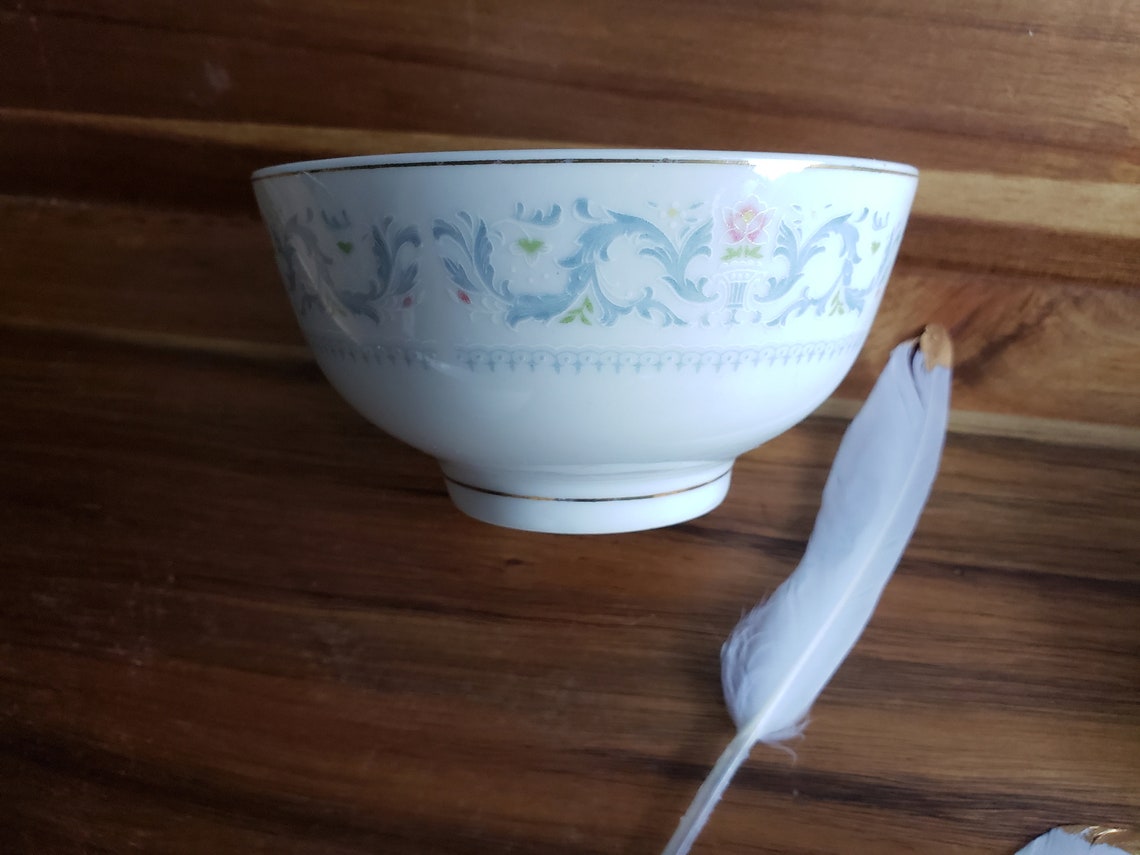 SET OF 4 Bowls Small China Bowls Berry Bowls Soup Cups Etsy