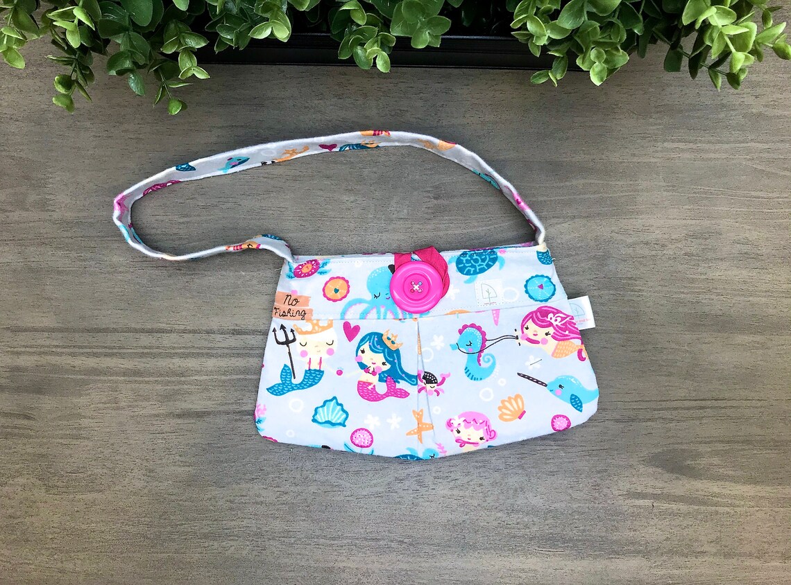 Mermaid Purse/ Toddler Mermaid Purse/ Little Girls Mermaid Etsy India