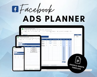 Facebook Ads Planer – Social Media Marketing Template