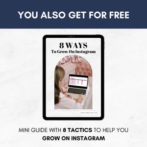 Instagram Story Highlight Covers Blue - Instagram Growth Mini Guide