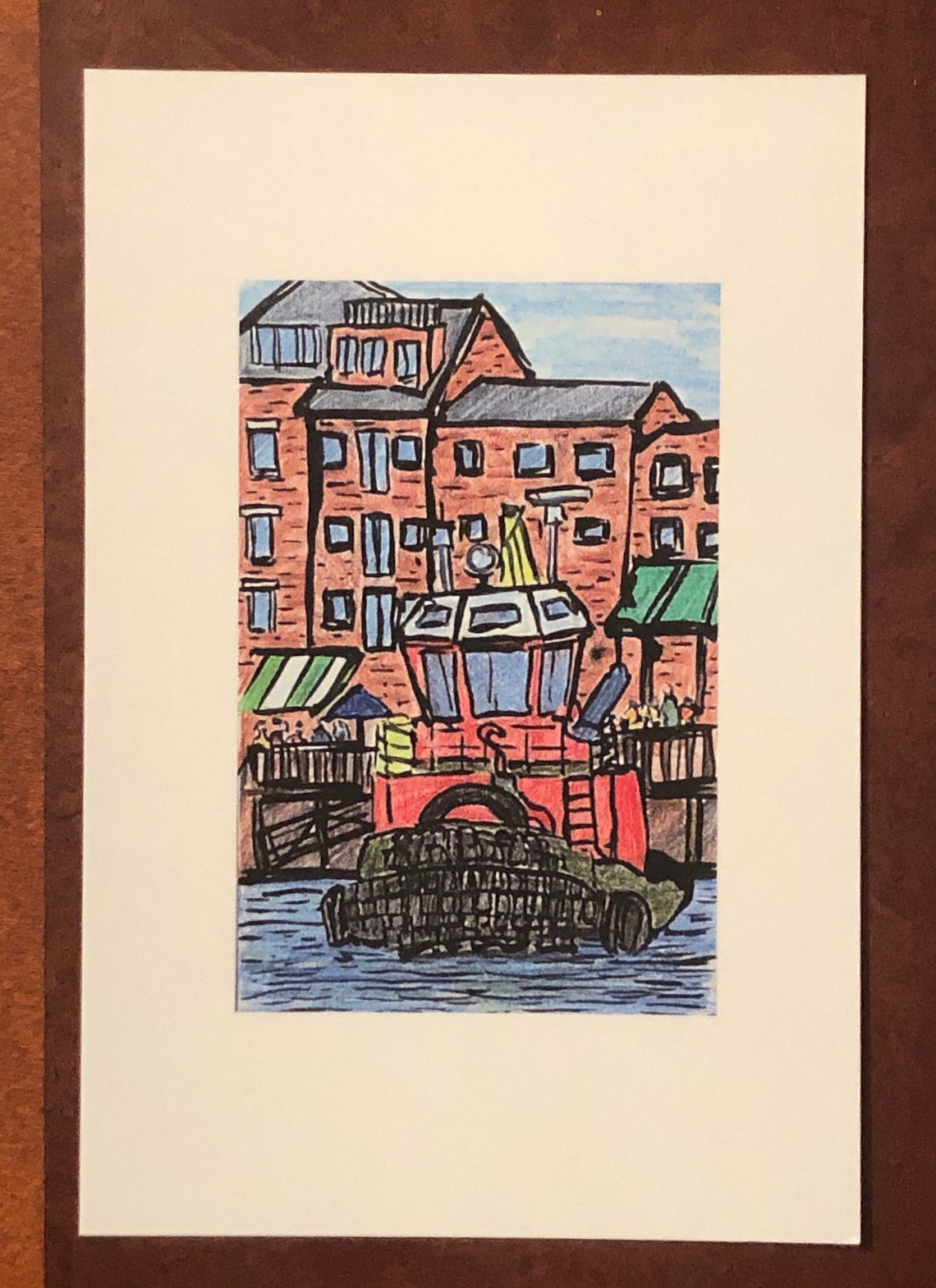 The Around Town postcards Portsmouth NH set Etsy