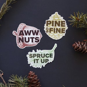 Pacific Northwest Wilderness Quip Stickers