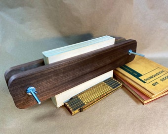 Handmade Walnut Bookbinding Press: Large Finishing Kit