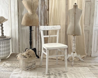 Delicata sedia shabby Love***