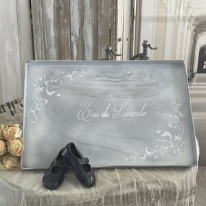 Old large baking tray Lavande***