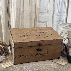 Antique sewing box remember***