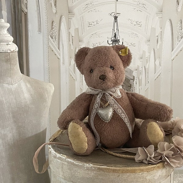 Süßer Vintage Teddybär Steif***