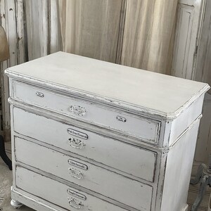 Large antique apothecary dresser Shabby-pur image 9