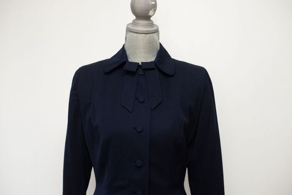 Vintage 1940's Eisenberg Turf Club Blue Blazer Su… - image 6