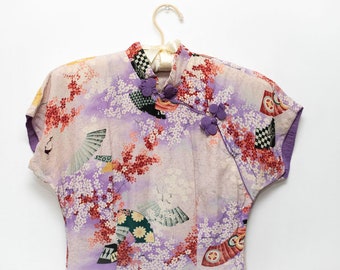 Vintage 1940&#39;s Kamehameha Made in Hawaii Dress  Hawaiian Tiki Resortwear