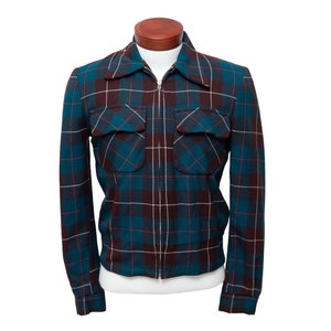 Vintage 1950&#39;s Montmac Aristocrat Sportswear Ricky Jacket Plaid