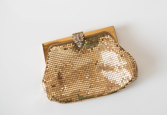 Vintage Whiting & Davis Mesh Metal Purse / Handbag