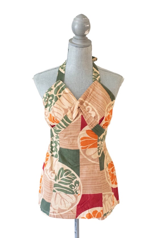 Vintage 1940's Made and Styled in Hawaii Swim Suit
