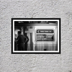 New York Modern Wall Art Black and White Photography Prints