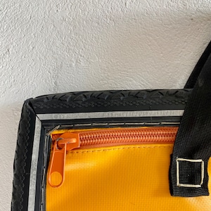 Laptop bag, bag, document folder, hand-sewn
