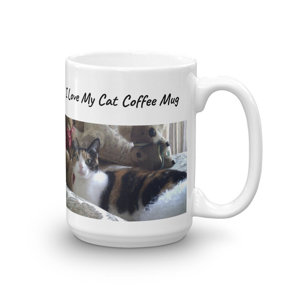 Cat Coffee Mug, Cat Lover Gift, Cat Coffee Mugs, Cute Cat Coffee Mug