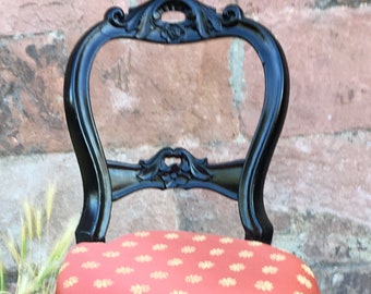 Petite upholstered chair