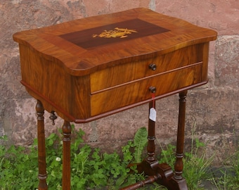 Art Nouveau sewing table