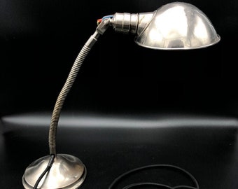 Table lamp in industrial design