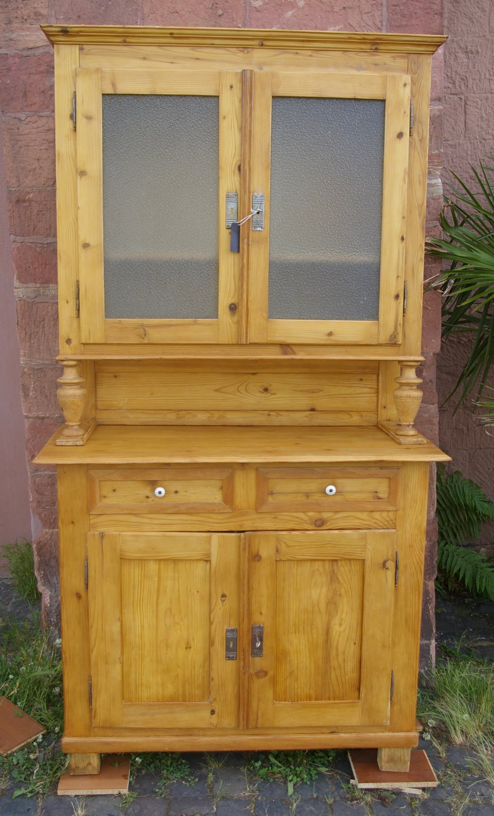 Armario de cocina de madera blanda rural alrededor de 1900 | Etsy