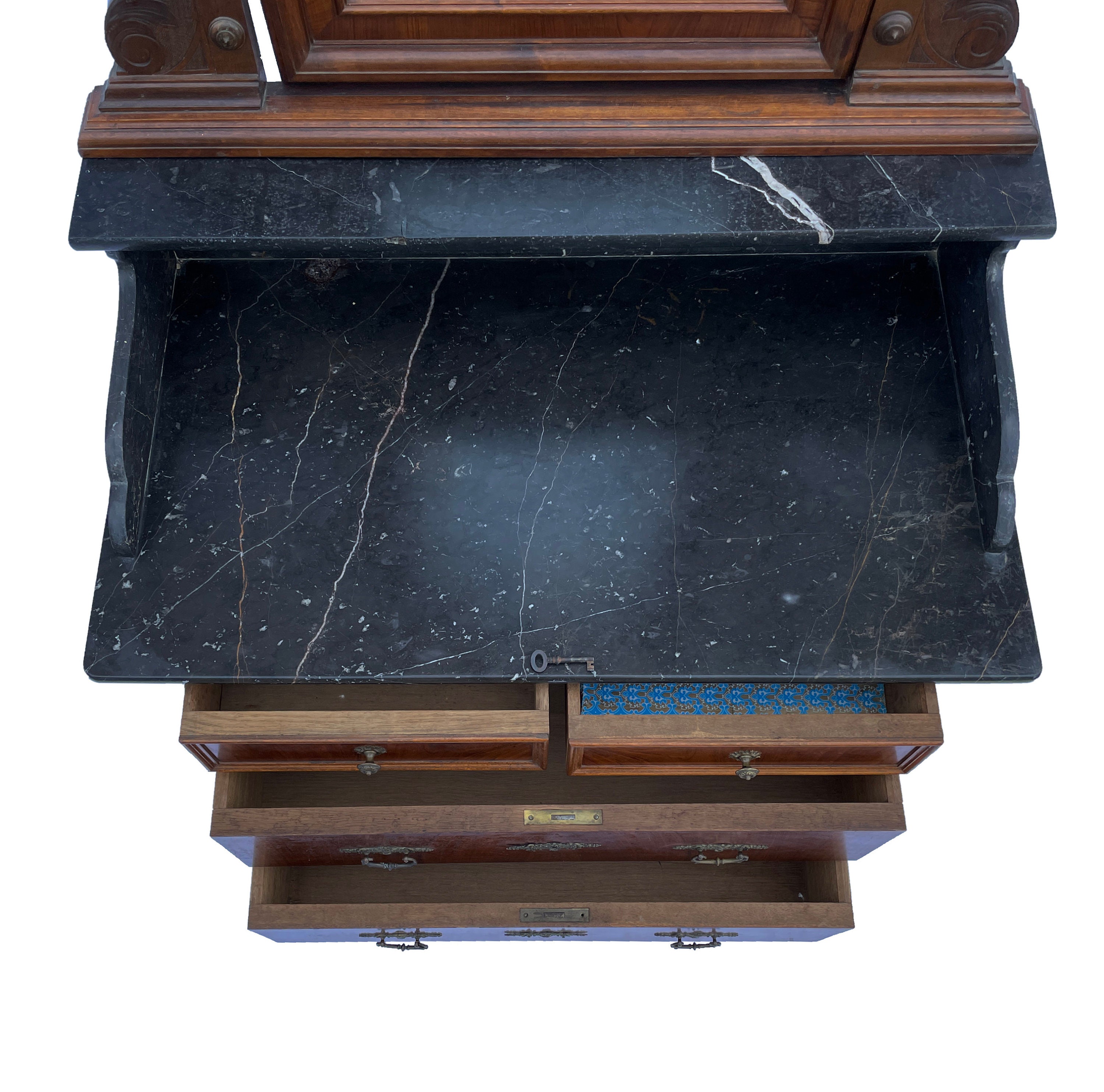 Aparador del espejo de Gründerzeit | Etsy