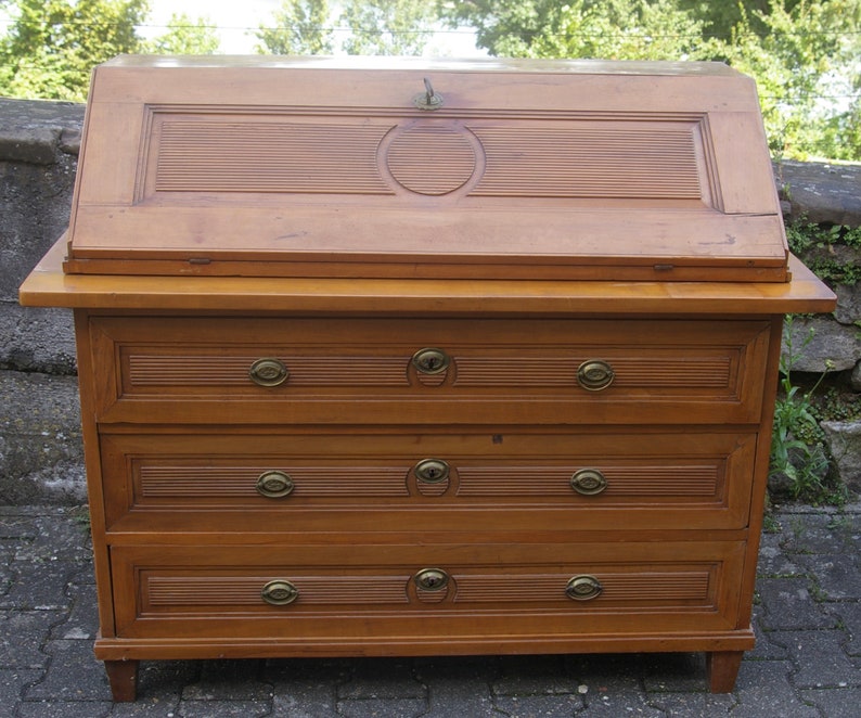 Very Rare Louis Seize Folding Secretary