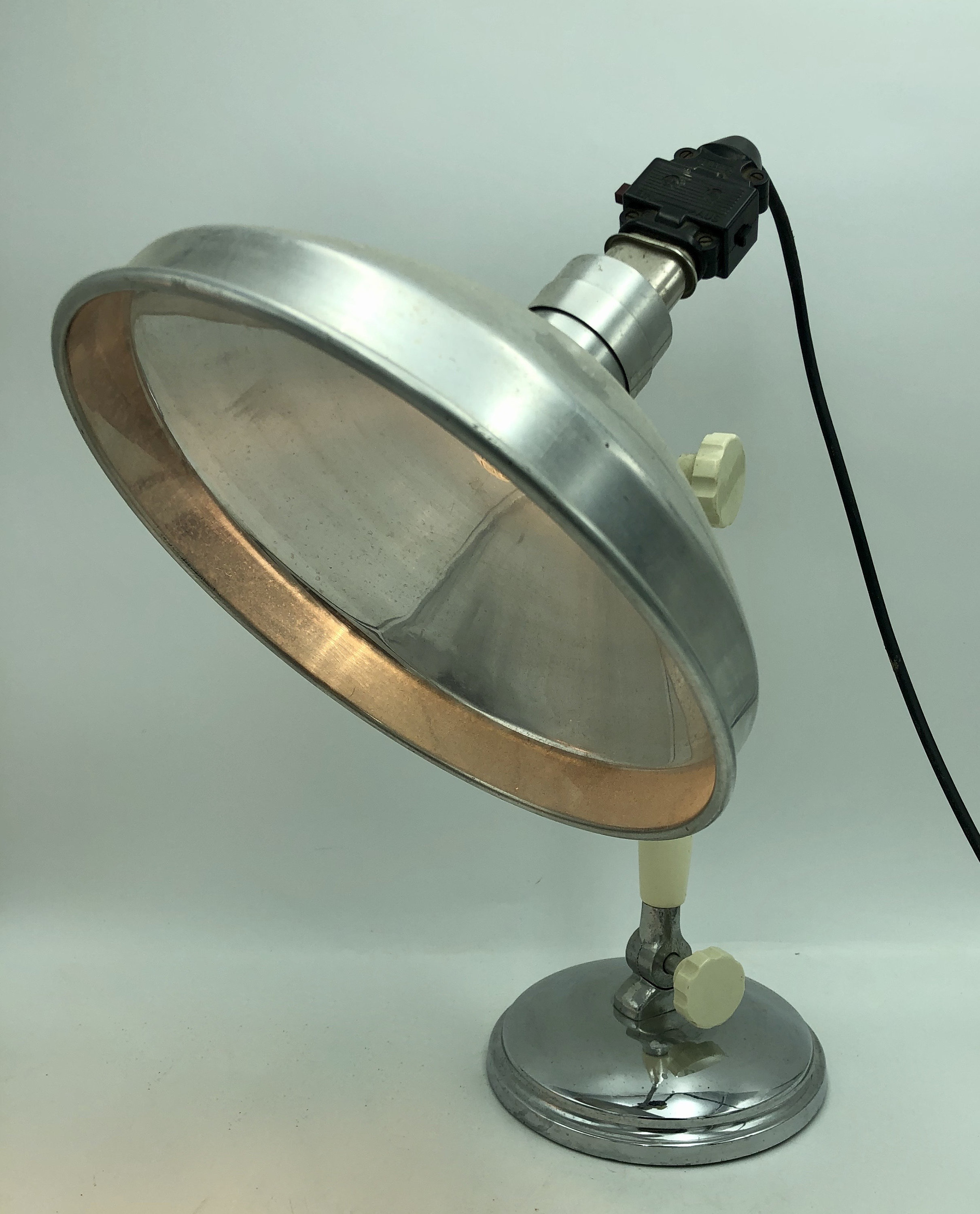 View of Art Deco Industrial Lamp - Etsy